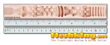 Bi-Hive Fleshlight Canal Length