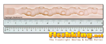 Bookworm Fleshlight Canal Length