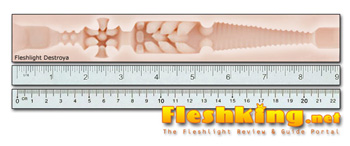 Destroya Fleshlight Canal Length