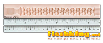 VForce Fleshlight Canal Length