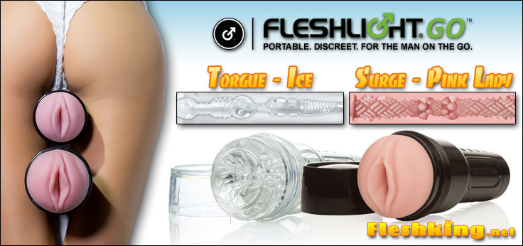 New "Fleshlight GO" Surge Pink Lady and Torque Ice released